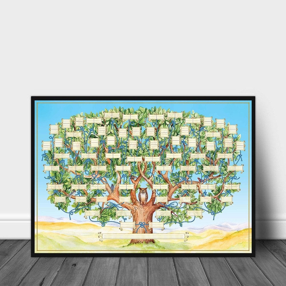 🎁2024 New Year Hot Sale🎁 49% Off-Family Tree Chart Diy Gift