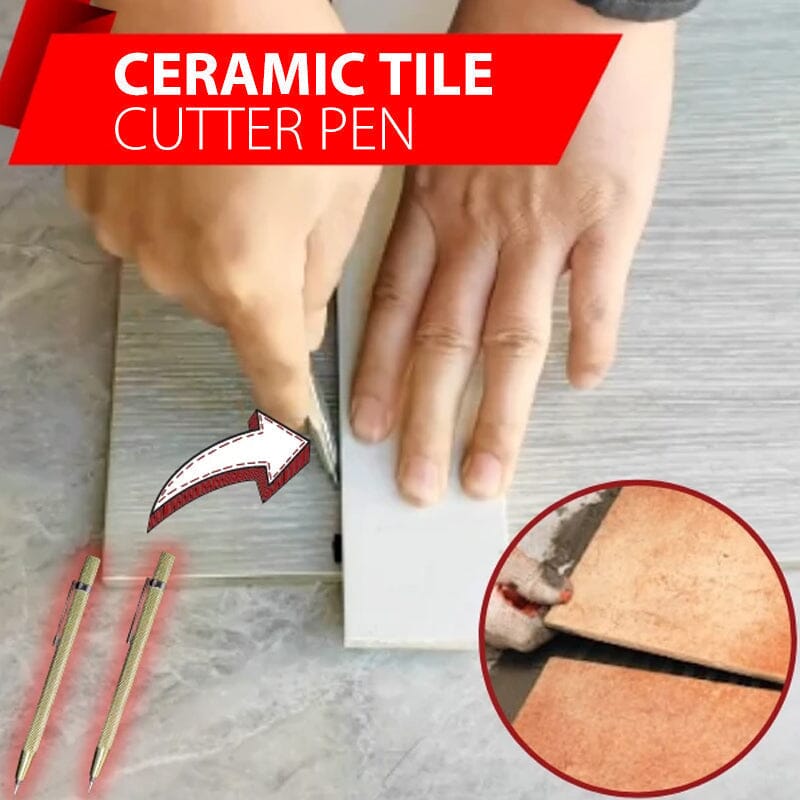 (🔥Last Day Promotion- SAVE 48% OFF)Ceramic Tile Cutter Pen - Buy 3 get 2 Free NOW