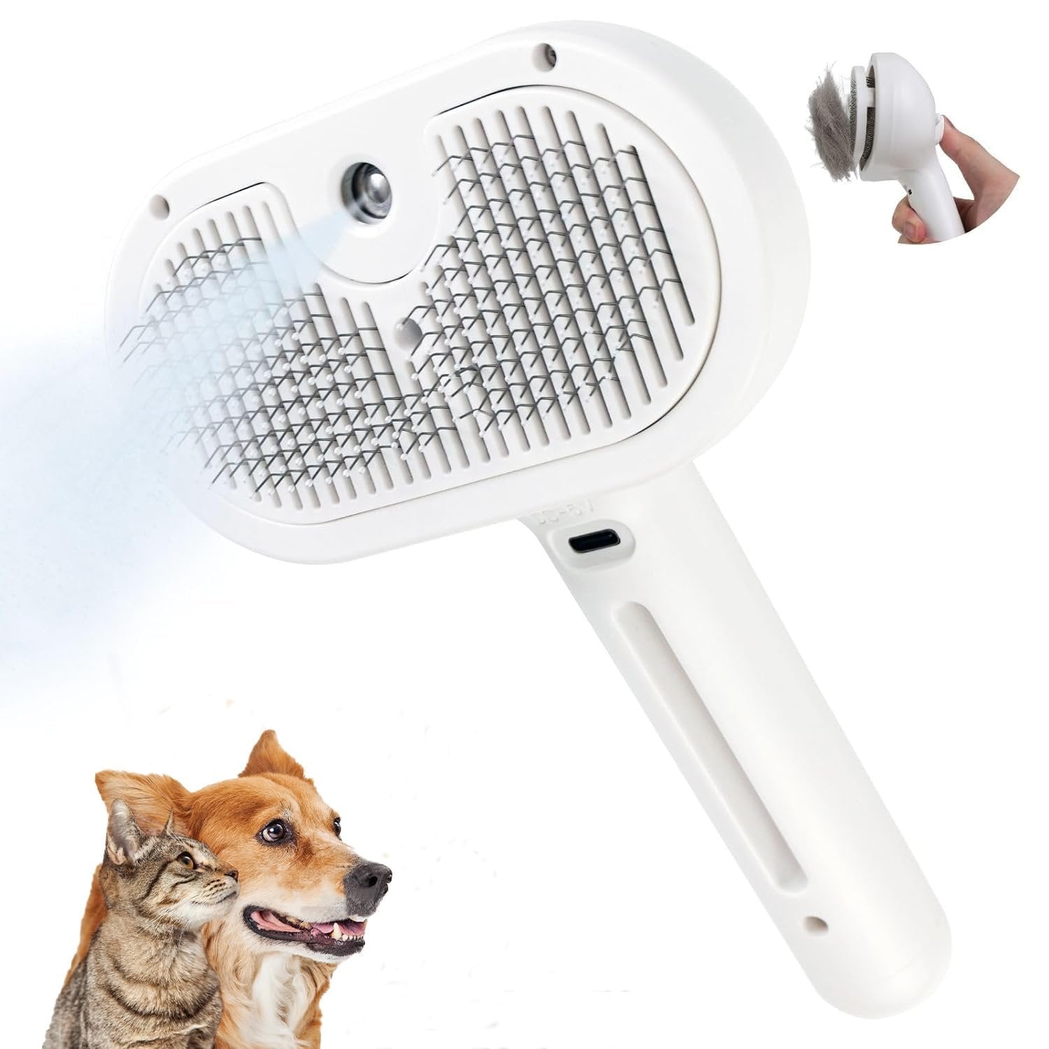 🔥Last Day Promotion 49% OFF-Pet Spray Hair Removal Comb🐶Buy 2 Free Shipping