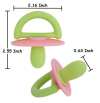 🎄TikTok Christmas Sale -70% OFF✨2Pcs Anti-fingers Soothing Silicone Teething Pacifier