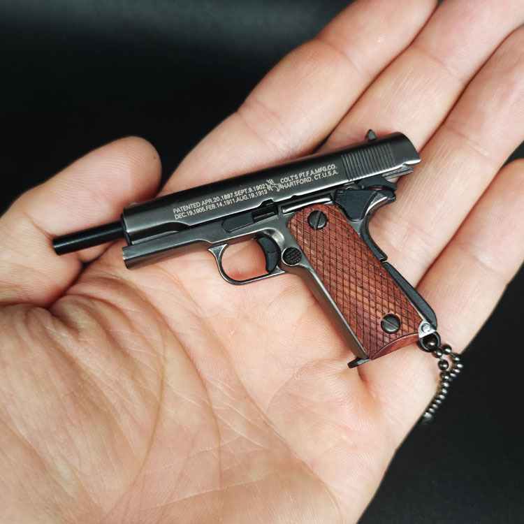 M1911 Model Keychain Detachable Adult Gift