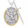 St. Michael Archangel Pendant (Necklace) - Half price from the 2nd