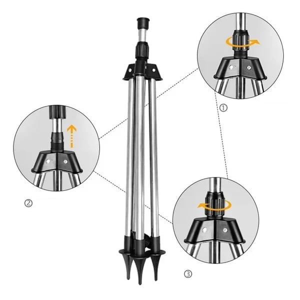 🎁TikTok Last Day Sale - 70% OFF🔥Rotating Tripod Sprinkler