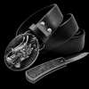 (🔥Last Day Promotion- SAVE 48% OFF)Fashion Punk Men's Genuine Leather Belt With Knife-Buy 2 Free Shipping