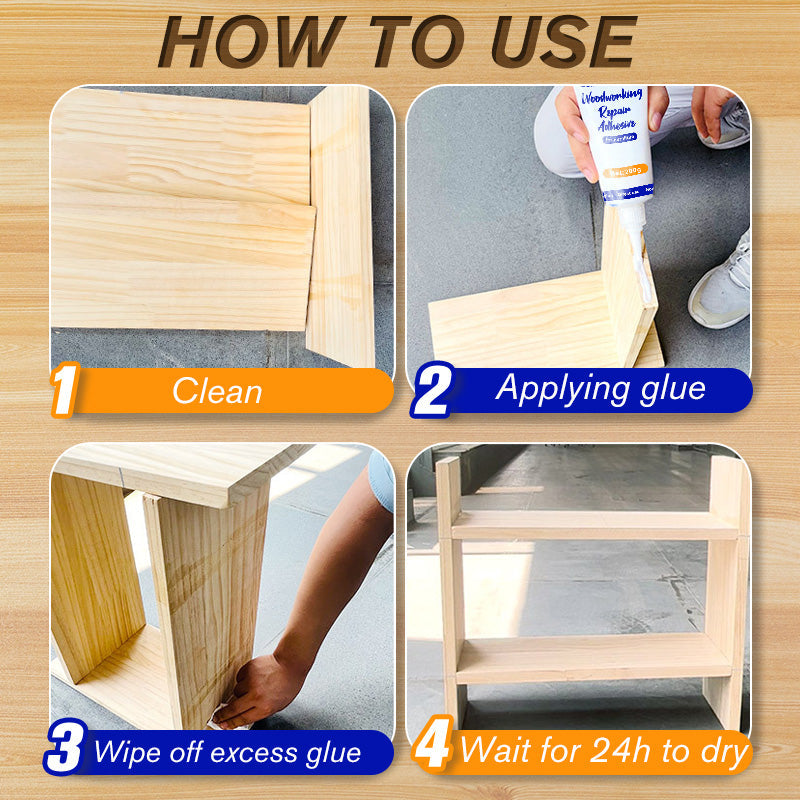 🔥Last Day Promotion 48% OFF-🎁-Powerful Bonding Woodworking Repair Adhesive for Furniture