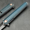 Dulotec K254-BL folding knife – Micarta handle and 8Cr stainless steel