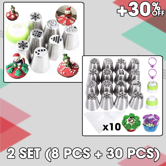 (🎄Christmas Hot Sale🔥🔥)Christmas Nozzles Set(BUY MORE SAVE MORE)