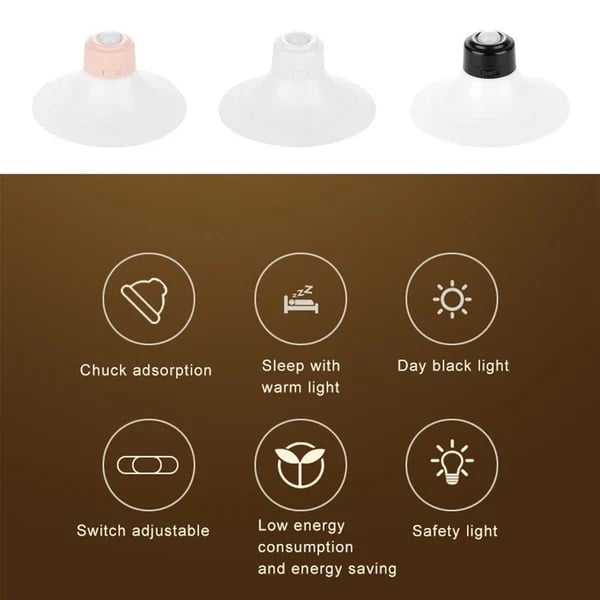 Christmas Hot Sale 48% OFF - Charging Induction Sucker Night Light(buy 3 free shipping now)