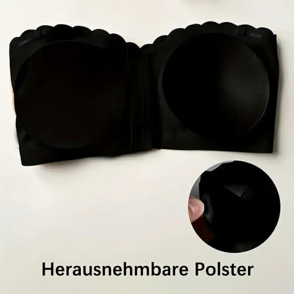 🏆Letzter Tag 49% Rabatt❤️ Nahtloser, trägerloser Bandeau-BH mit Frontverschluss