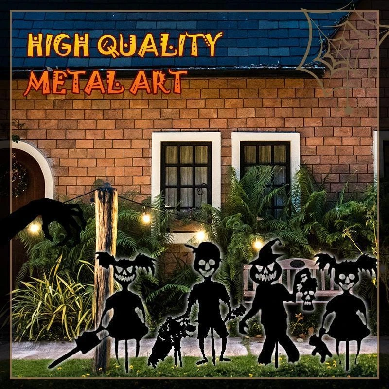 (🔥Hot Sale Now-SAVE 60% OFF)-Cute Ghost Zombie-Metal Yard Art
