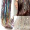 🎁TikTok Last Day Sale - 70% OFF🔥6 PCS Clip in Hair Tinsel 20 Inch Glitter Tinsel Hair💥