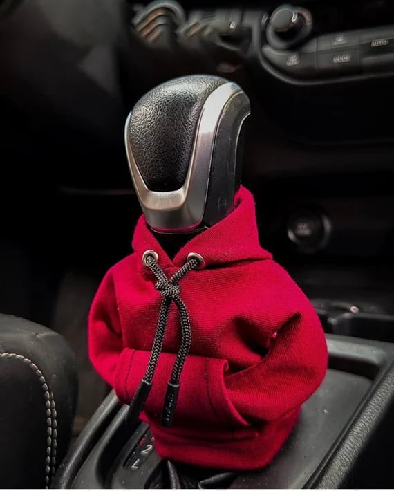 (🌲Early Christmas Sale- SAVE 48% OFF) Hoodie Car Gear Shift Cover - Buy 3 Get 3 Free & Free Shipping