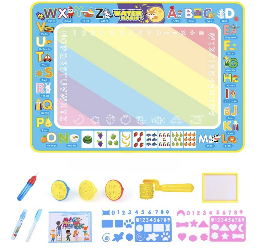 🎁Last Day 50% OFF - Aqua Doodle Mat: Mess-Free Drawing & Learning Toy