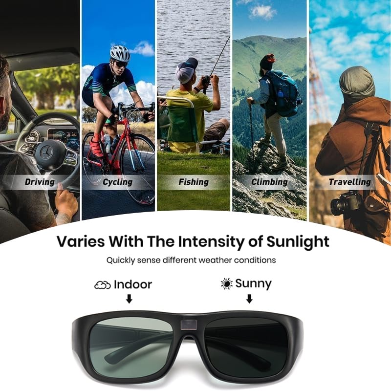 🎁TikTok Last Day Sale - 70% OFF🎉Smart Photochromic Polarized Sunglasses