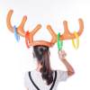 (Early Halloween Sale- Save 50% OFF) Reindeer Antler Ring Toss Game with 4 Rings