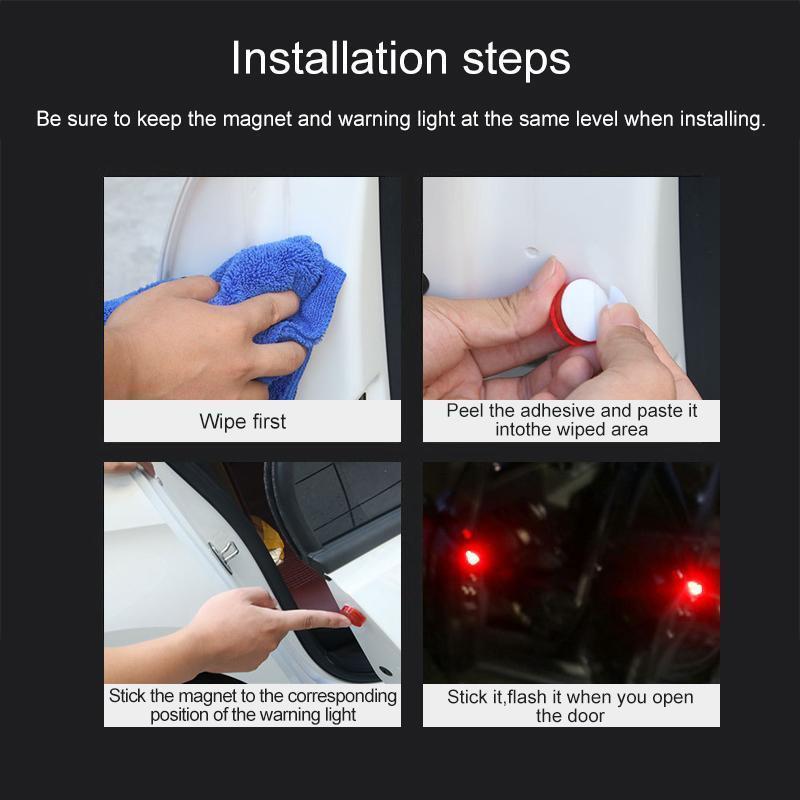 🔥Hot Sale 50% OFF🔥Universal Car Door led Opening Warning Signal Light (2pcs/Set)