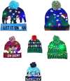 🎁 Christmas Sale 49% OFF- Christmas LED Light Knitted Beanies