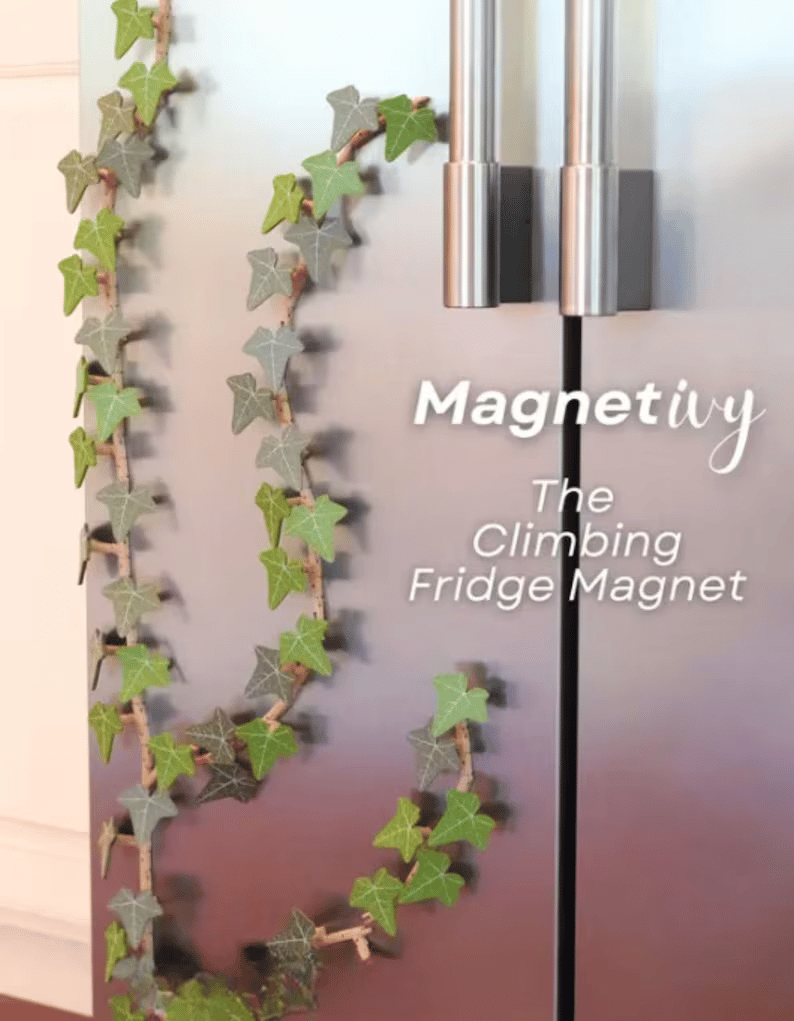 🎁Last Day Sale - 70% OFF🎉3D Printed Magnetic Ivy Faux Plant Fridge Magnet
