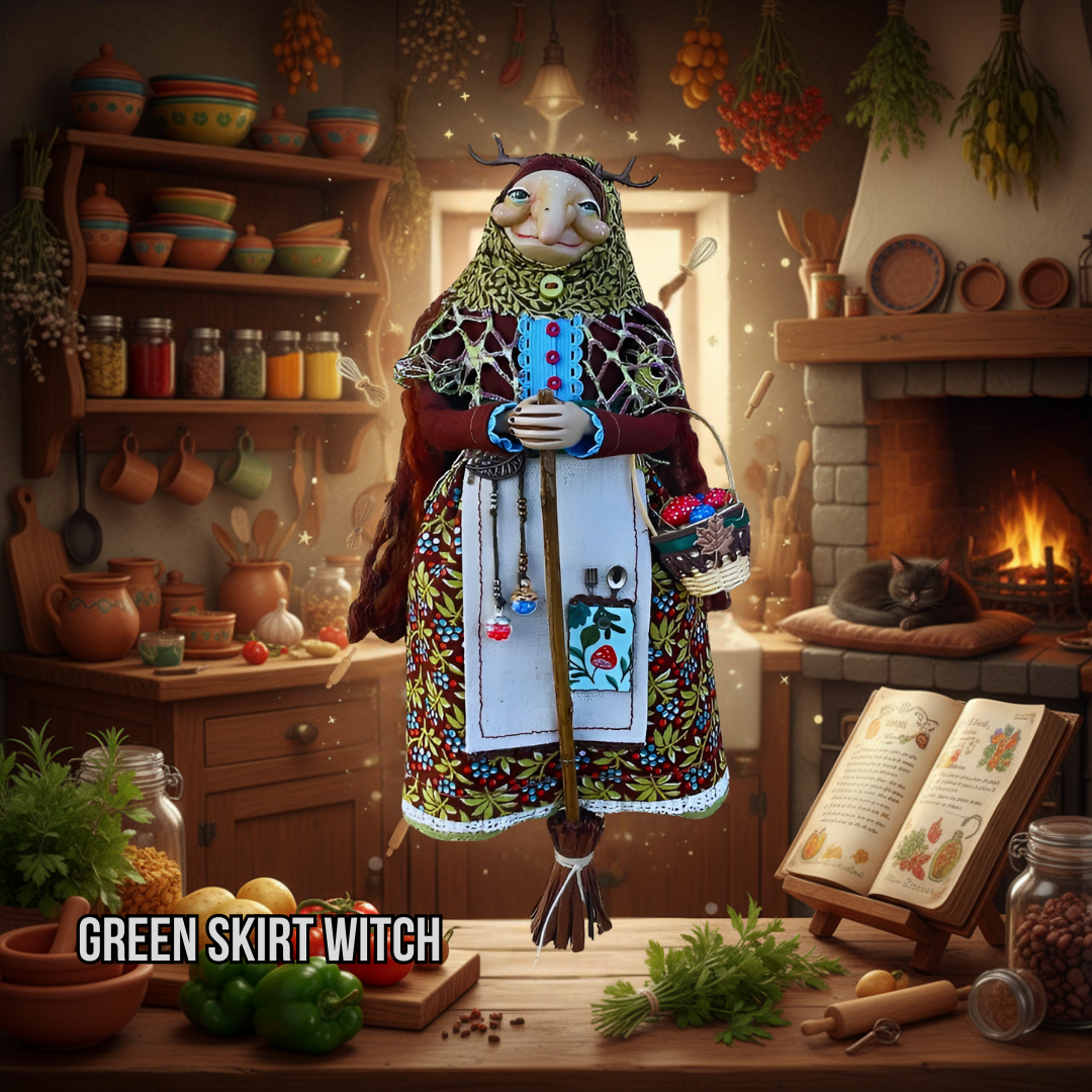 🔥Last Day Promotion 70% OFF🧙Handmade Kitchen Witch Doll