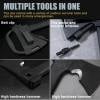 Multi-Purpose Axe for Outdoor Camping with Sheath and Survival Gear