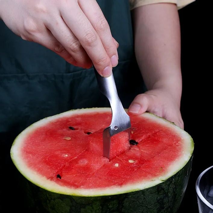 Last Day Promotion 48% OFF - 2-in-1 Watermelon Fork Slicer - BUY 2 GET 2 FREE