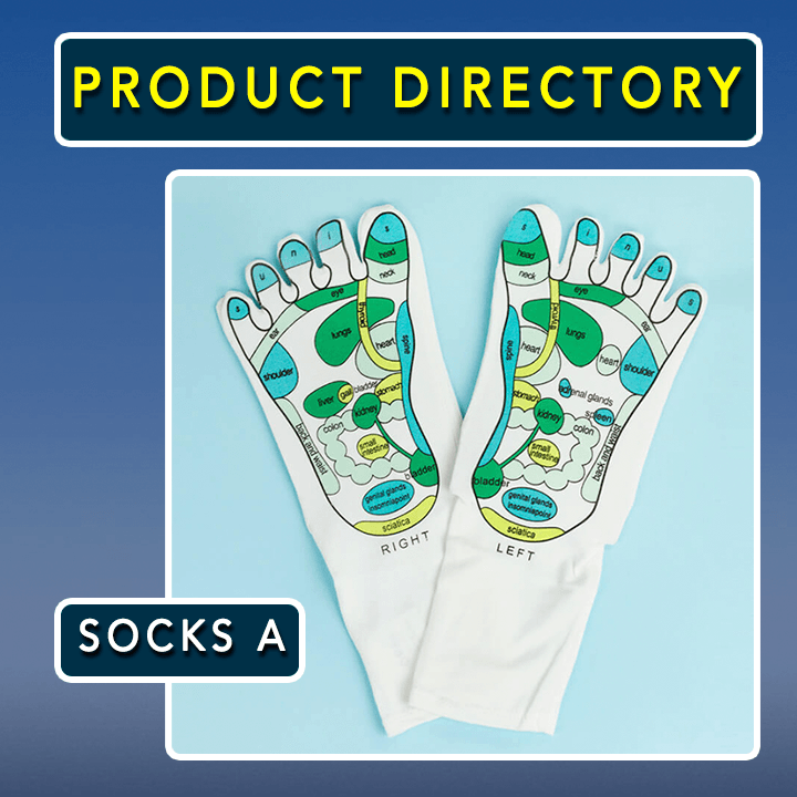 Early Summer Hot Sale 48% OFF - Acupressure Reflexology Socks(BUY 4 FREE SHIPPING NOW)