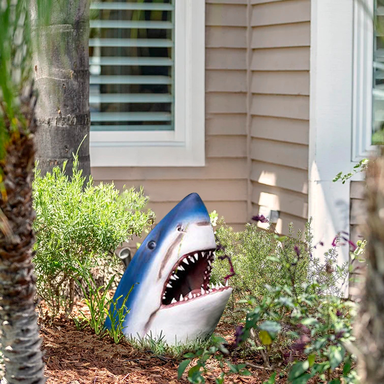 🦈Buy 2 Free Shipping-43%OFF🦈Great White Shark Garden Art