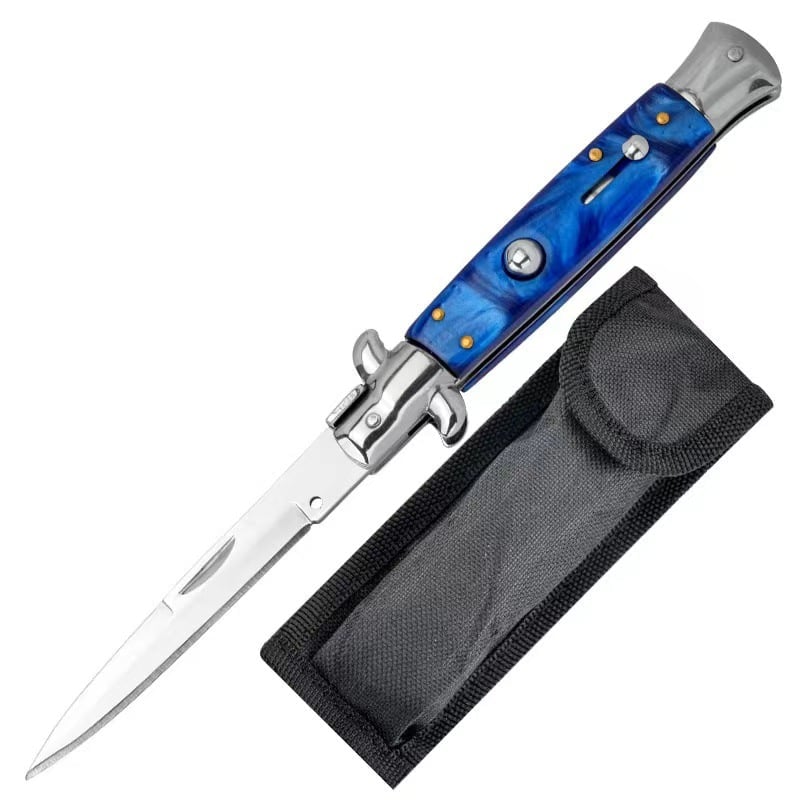 Pure Handmade Old School Italian Stiletto Pocket Knife - Buy 2 Free Shipping
