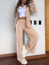 Women's Lapel Casual Commuter Suit Two Piece Suit