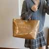 🔥Damen-Einkaufstasche mit Buchstaben-Print👜