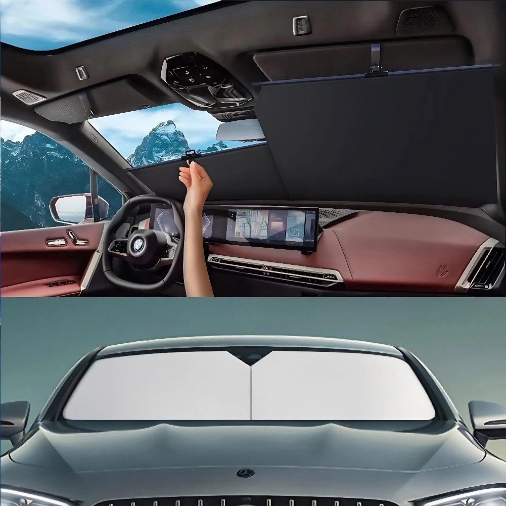 ⏰LAST DAY SALE 50% OFF - 2025 New Automatic Retractable Car Sunshade