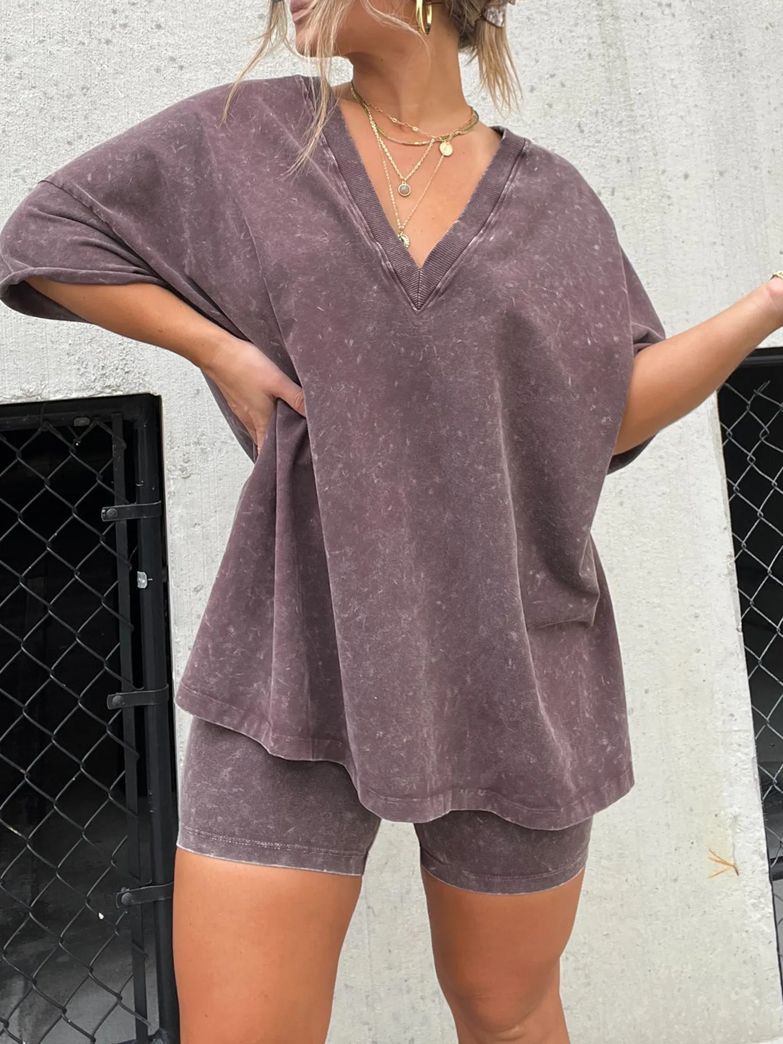 (🔥Last Day 50% OFF) WOMEN'S SUMMER WASHED SET - BUY 2 FREE SHIPPING