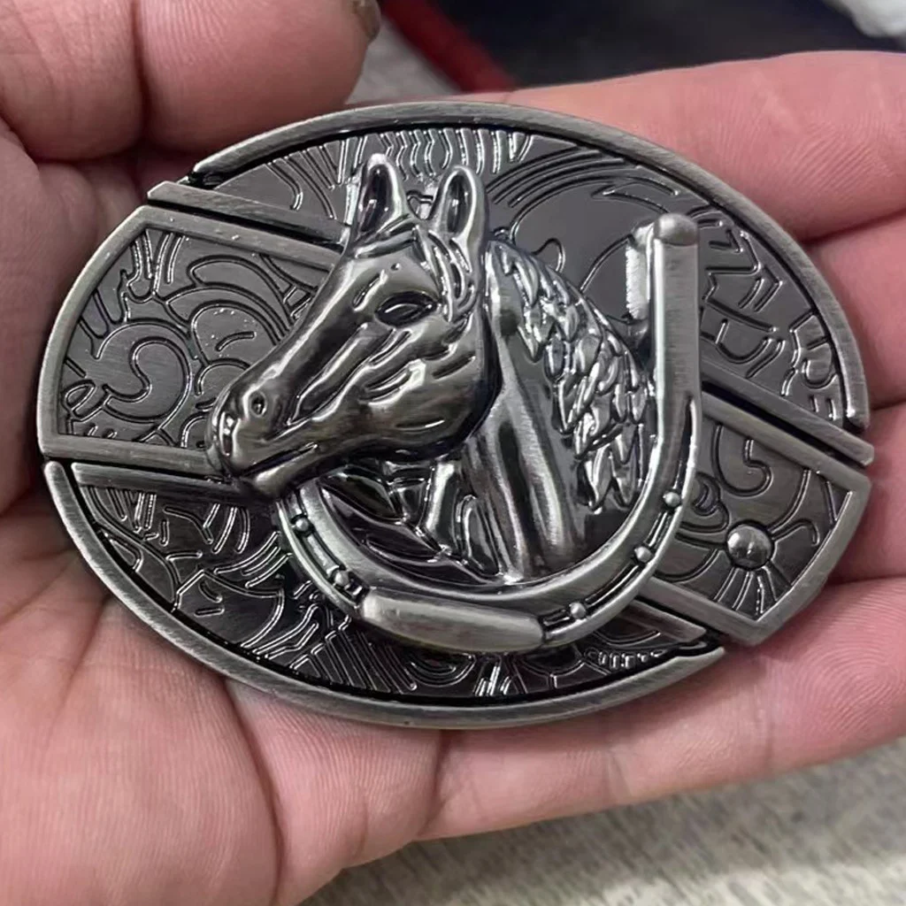 🎅Last Day Sale 50% OFF🌲Fashion Punk Genuine Leather Belt With Knife