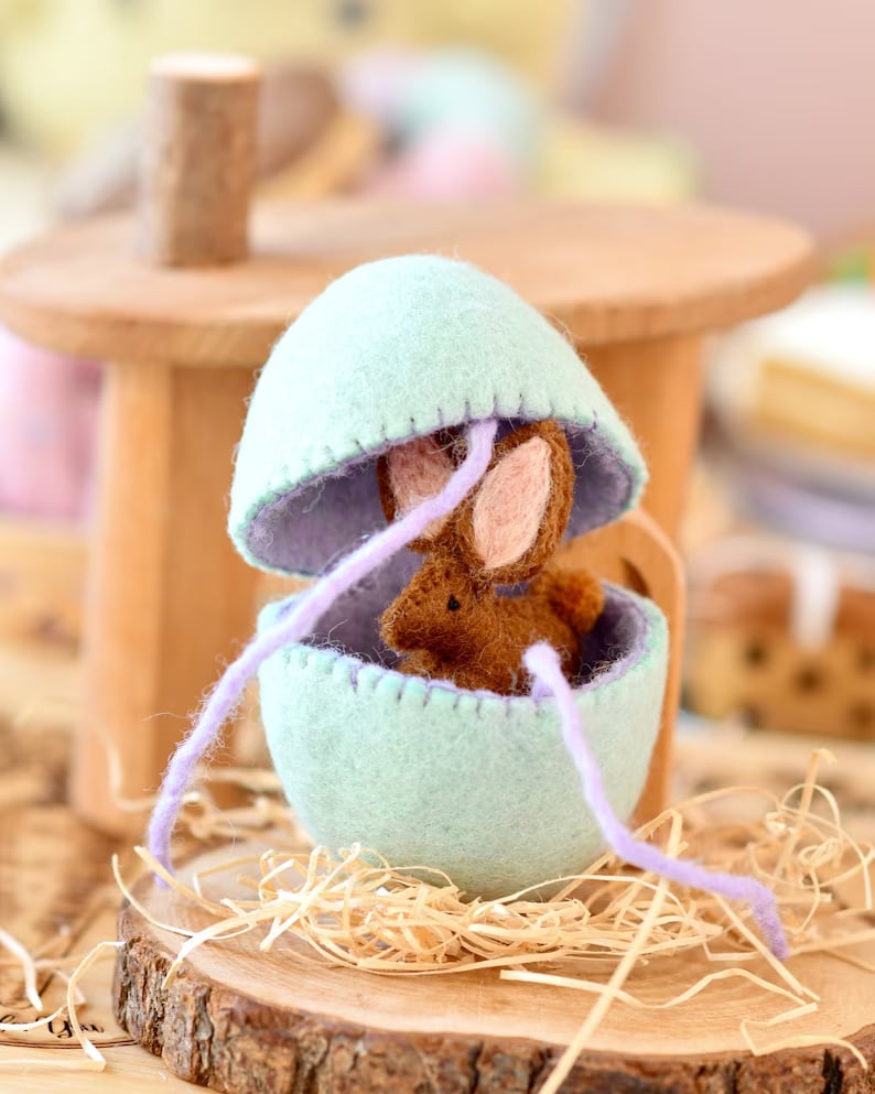 🐣New Easter Arrivals - Surprise Easter Egg from Wool Felt
