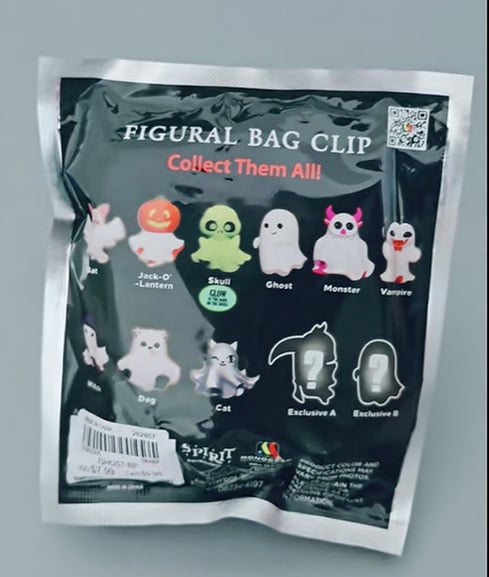 🔥LAST DAY 50% OFF👻🎁Ghost Bag Clip Blind Pack (Includes Rare Hidden Edition!)