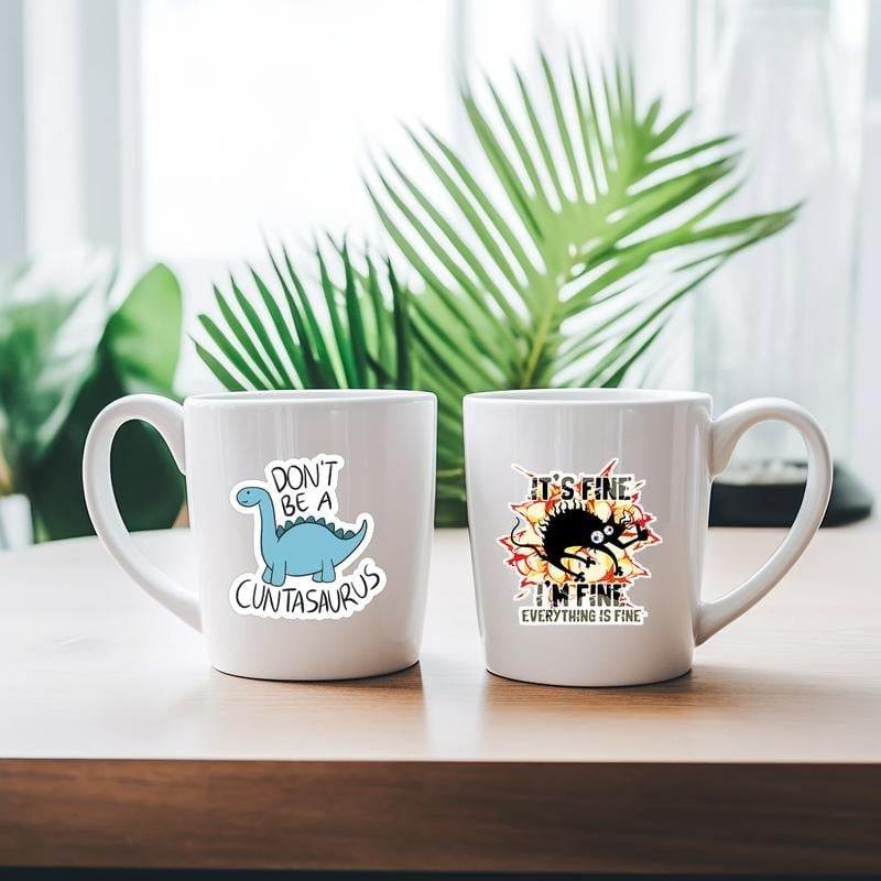 🤣Set of 130 Pcs Funny Saying Stickers