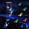 Mother's Day Limited Time Sale 70% OFF💓Patio Solar Hummingbird Wind Chimes Butterfly Landscape Lights