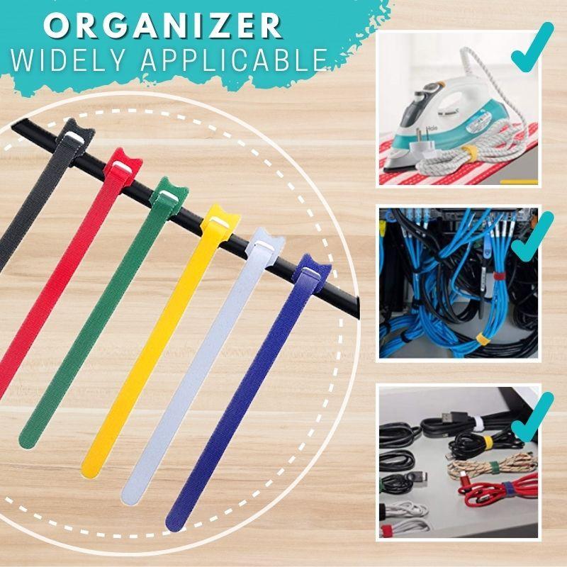 (Last Day Promotion - 49% OFF) Reusable Cable Ties (50Pcs/Set)