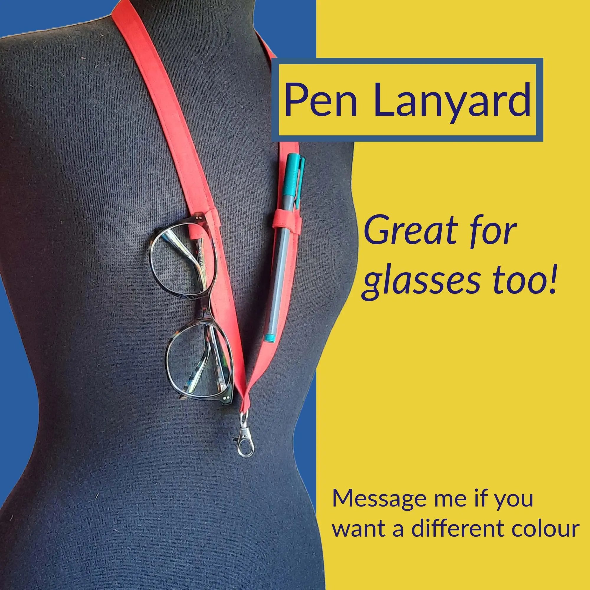 🔥Last Day Promotion 70% OFF🔥Plain Fabric Pen Lanyards