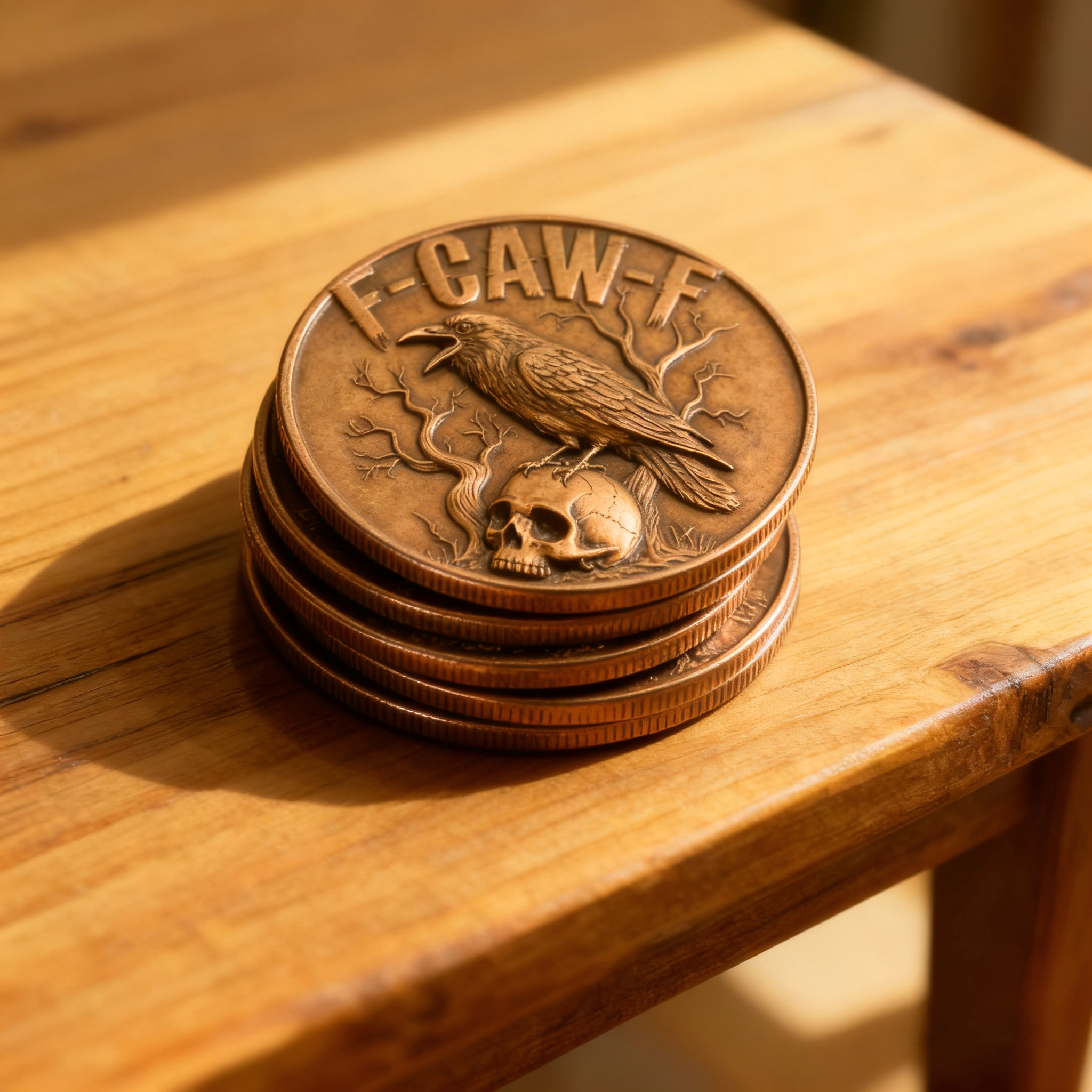 🔥Last Day 60% OFF🔥F-CAW-F Raven Coin