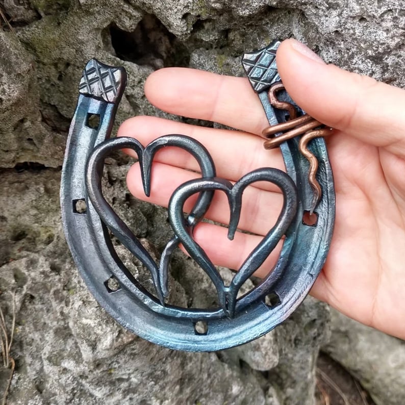 💝Valentine's Day Handmade Horseshoe Memorial Gift