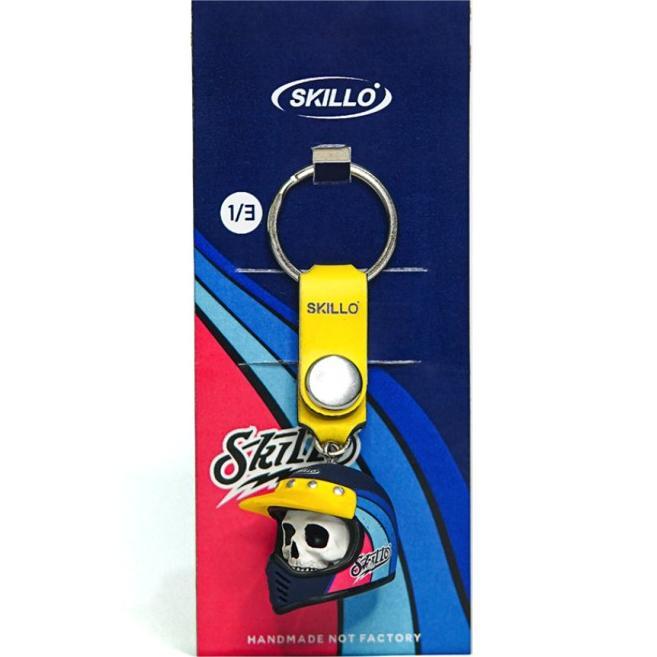 💖Mother's Day Promotion 48% OFF-🎁-Colorful Skull Helmet Keychain