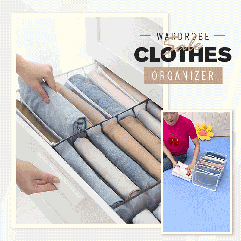 (🔥Last Day Promotion- SAVE 48% OFF) Wardrobe Clothes Organizer (Buy 6 Get Extra 20% OFF)