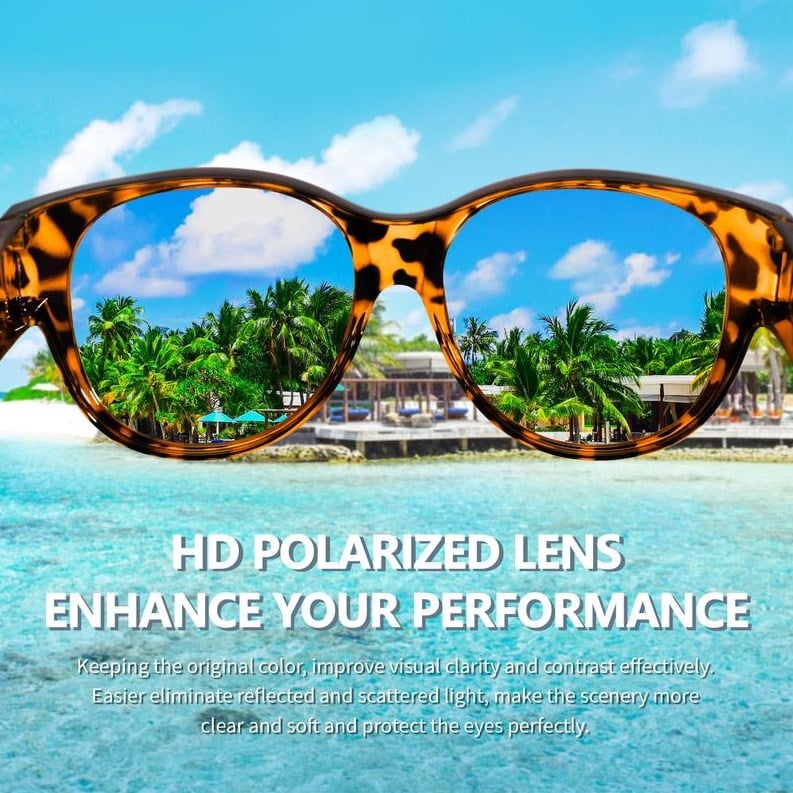 🔥Last Day Promotion 50% OFF💥2025 New Polarized UV400 Protection Trendy Round Cat-eye Sunglasses