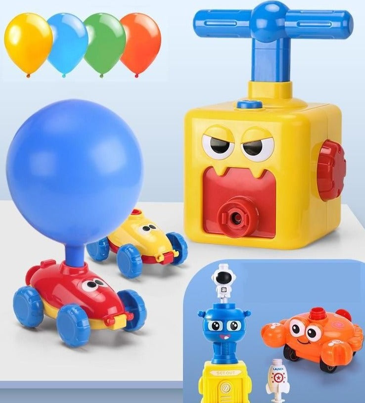 (🌲Early Christmas Sale- SAVE 48% OFF)Air Pressure Power Balloon Car With Rocket(buy 2 get free shipping)