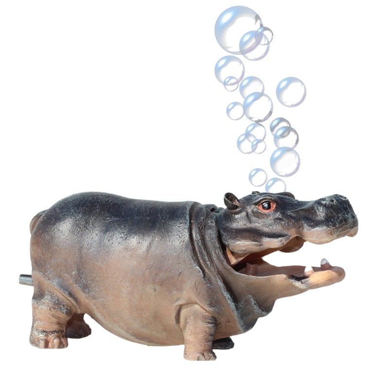 🎁TikTok Last Day Sale - 70% OFF🔥Bubble-Blowing Hippo Aquarium Aerator🐟