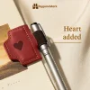 🔥Last Day Promotion 50% OFF🔥Personalized Magnetic Leather Pen Holder Bookmark