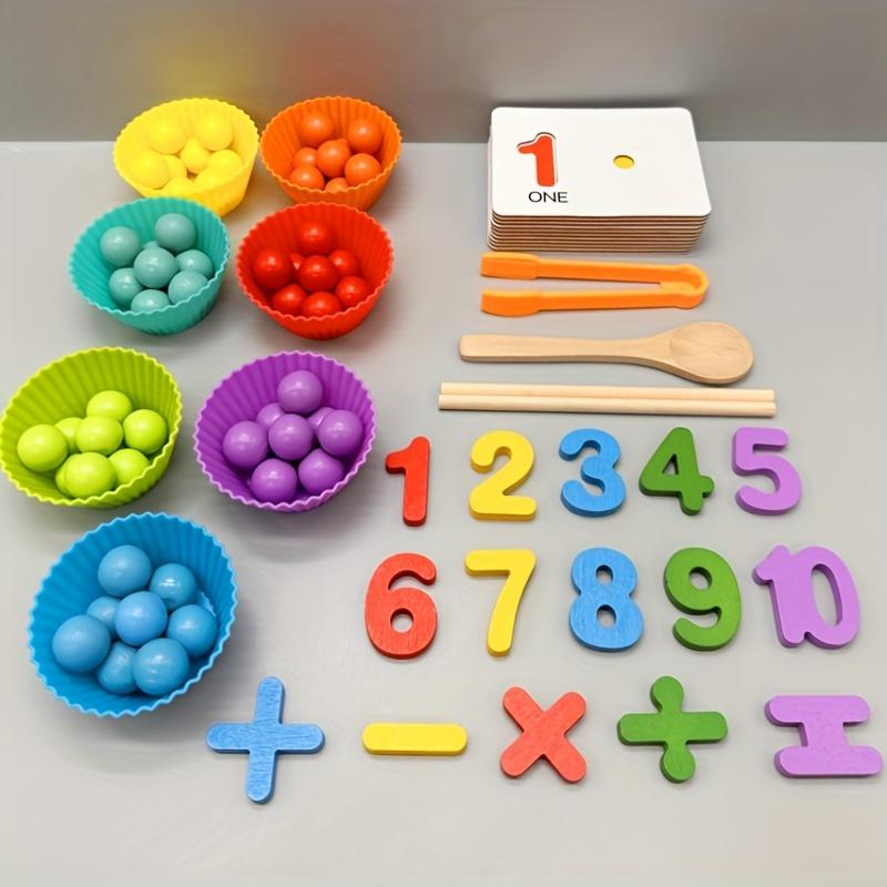 🎁TikTok Last Day Sale - 70% OFF🔥Montessori Arithmetic Math Toy Set