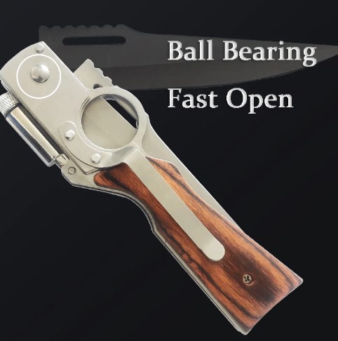 🔥Handcrafted By German Masters - Multifunctional Outdoor AK47 Folding Knife