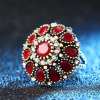 🔥Last Day 75% OFF🎁 Turkish Style Crystal Around Gemstone Vintage Ring
